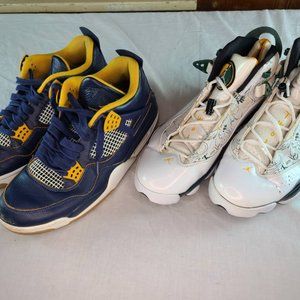 Lot of 2 Nike Jordan, 6 Rings Seattle + 4 Retro Dunk